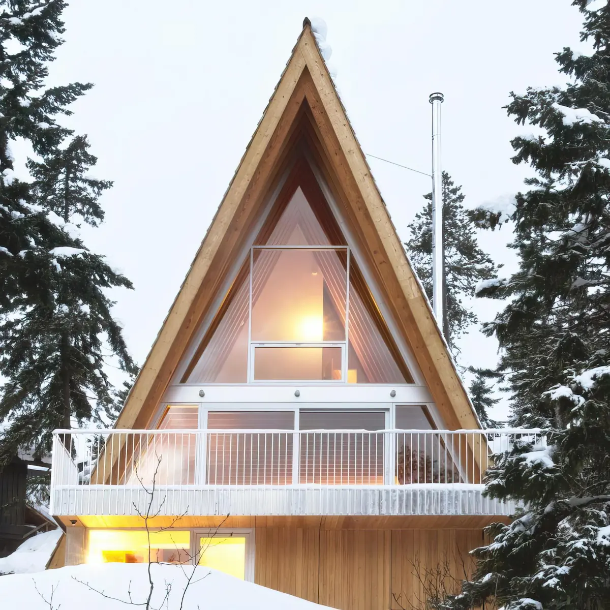 Scandinavian-Style Balcony